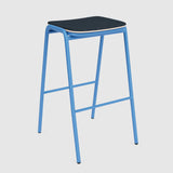 Jake High Stool Upholstered