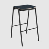 Jake High Stool Upholstered