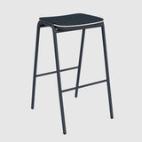 Jake High Stool Upholstered