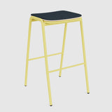 Jake High Stool Upholstered