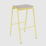 Jake High Stool Upholstered