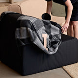 Refurbished Quadrant Soft Corner Sofa - (Select your own fabric)