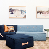 Refurbished Quadrant Soft Corner Sofa - (Select your own fabric)