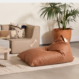 Bean Bag Cover - Chestnut Leather