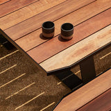 Stirrup Outdoor Bench - Work