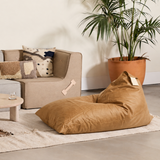 Bean Bag Cover - Tan Leather
