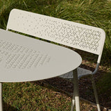 Jim Outdoor Bench - With Back