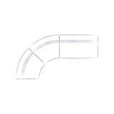 Curved Quadrant Soft Modular Sofa - Double