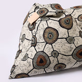 Dali Dyalgala Beanbag Cover - Meeting Places 2 by Penny Evans