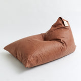 Bean Bag Cover - Chestnut Leather