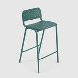 Jim Medium Outdoor Stool With Back (650H)
