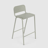 Jim Medium Outdoor Stool With Back (650H)