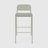 Jim High Outdoor Stool - With Back (750H)