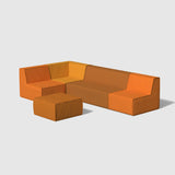 Ngalawa (Sit) Senior Modular Sofa - Corner