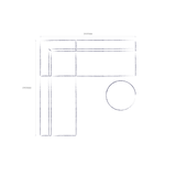 Quadrant Soft Modular Sofa Setting