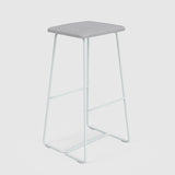 Sled Base High Bar Stool