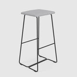 Sled Base High Bar Stool