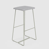 Sled Base High Bar Stool