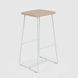 Sled Base High Bar Stool