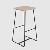 Sled Base High Bar Stool