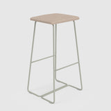 Sled Base High Bar Stool