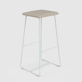 Sled Base High Bar Stool