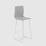 Sled Base Medium Bar Stool With Back