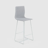 Sled Base Medium Bar Stool With Back