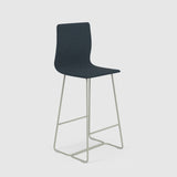 Sled Base Medium Bar Stool With Back