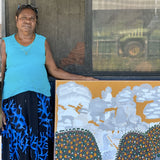 Ngaboo-lang - Warlawoon Country by Rammey Ramsey & Kathy Ramsay (120 x 90cm)