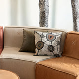 Dali Dyalgala Meeting Places 2 Scatter Cushion by Penny Evans