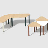 Yakka (Work) Senior Small Seated Desk (720mmH)