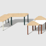 Yakka (Work) Senior Large Seated Desk (720Hmm)
