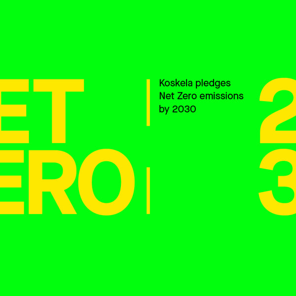 Announcing Koskela's Net Zero 2030 Commitment