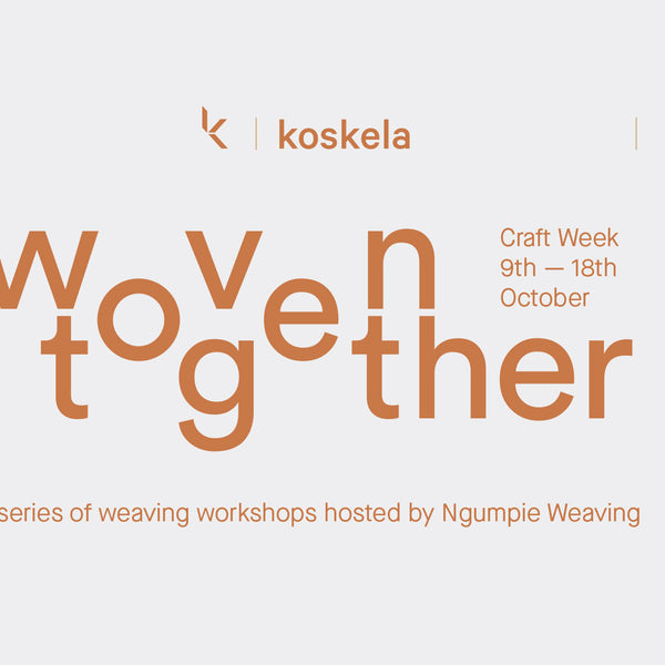 Craft Week x Ngumpie Weaving Workshop