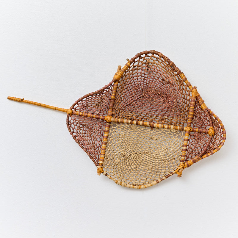 Woven Nawarlah (Stingray) by Shirley Wurrkidj (Living off Our Waters Exhibition)