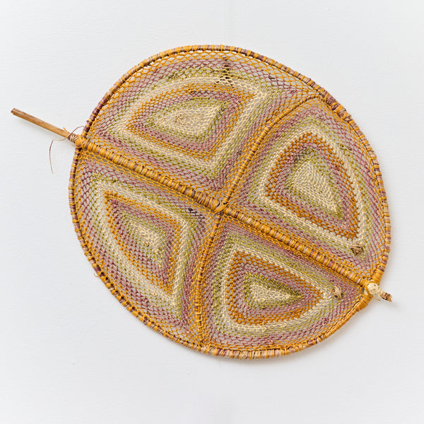 Woven Nawarlah (Stingray) by Simplicia England (Living off Our Waters Exhibition)