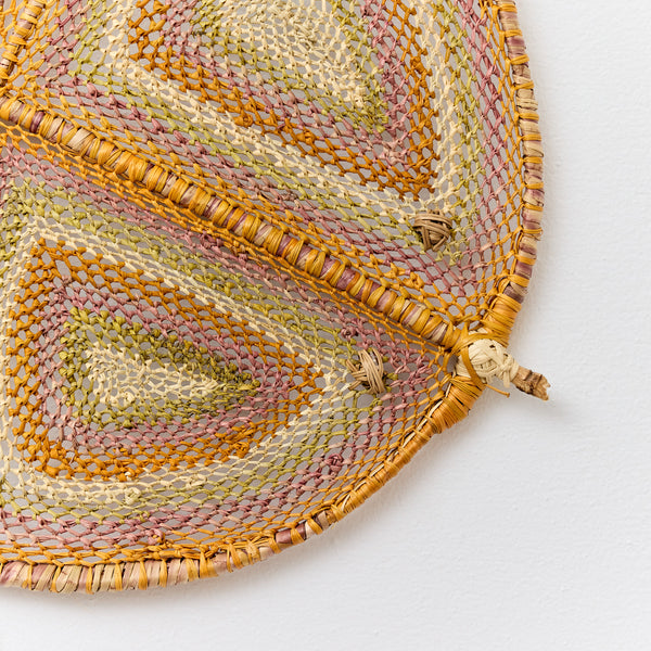 Woven Nawarlah (Stingray) by Simplicia England (Living off Our Waters Exhibition)