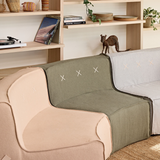 Refurbished Quadrant Soft Modular Sofa - Single - Agave