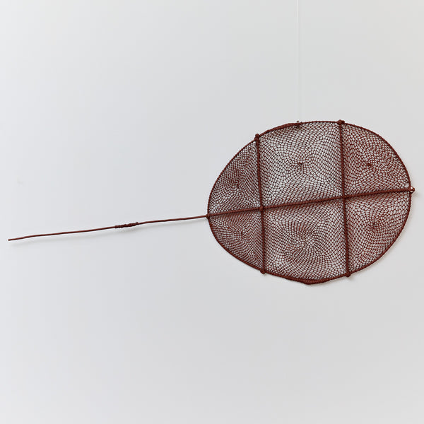Woven Nawaralah (Brown River Stingray) by Renelle Brian (Living off Our Waters Exhibition)