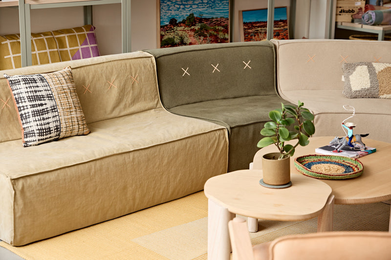 Curved Quadrant Soft Sofa - Large Single