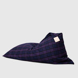 Blackwatch & Purple Tartan Wool Bean Bag - Limited Edition (Unfilled)