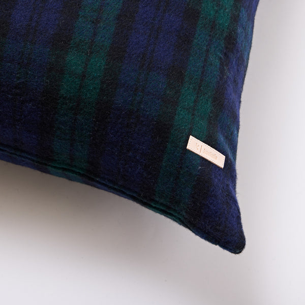Blackwatch Tartan Wool Floor Cushion - Limited Edition