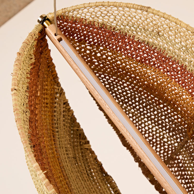 Ragudha (Mud Mussel) Pendant by Jacquline Miyatatawuy & Abigail Mundjala - Medium