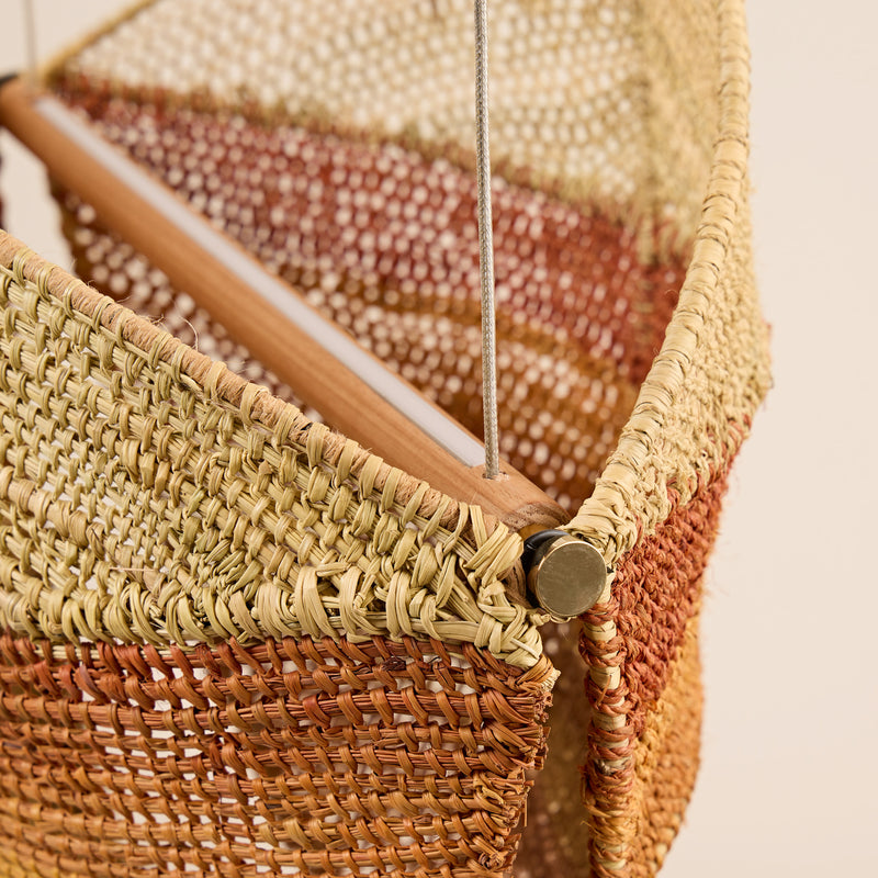 Ragudha (Mud Mussel) Pendant by Jacquline Miyatatawuy & Abigail Mundjala - Medium
