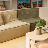 Curved Quadrant Soft Sofa - Small Single