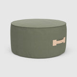 Curved Quadrant Soft Modular Sofa - Round Ottoman