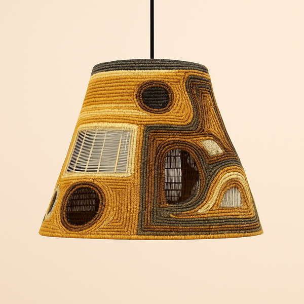 Yuta Dukitj Series 2 Large Pendant - Loretta Ngalambana 52-25