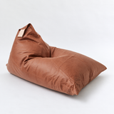 Bean Bag Cover - Chestnut Leather
