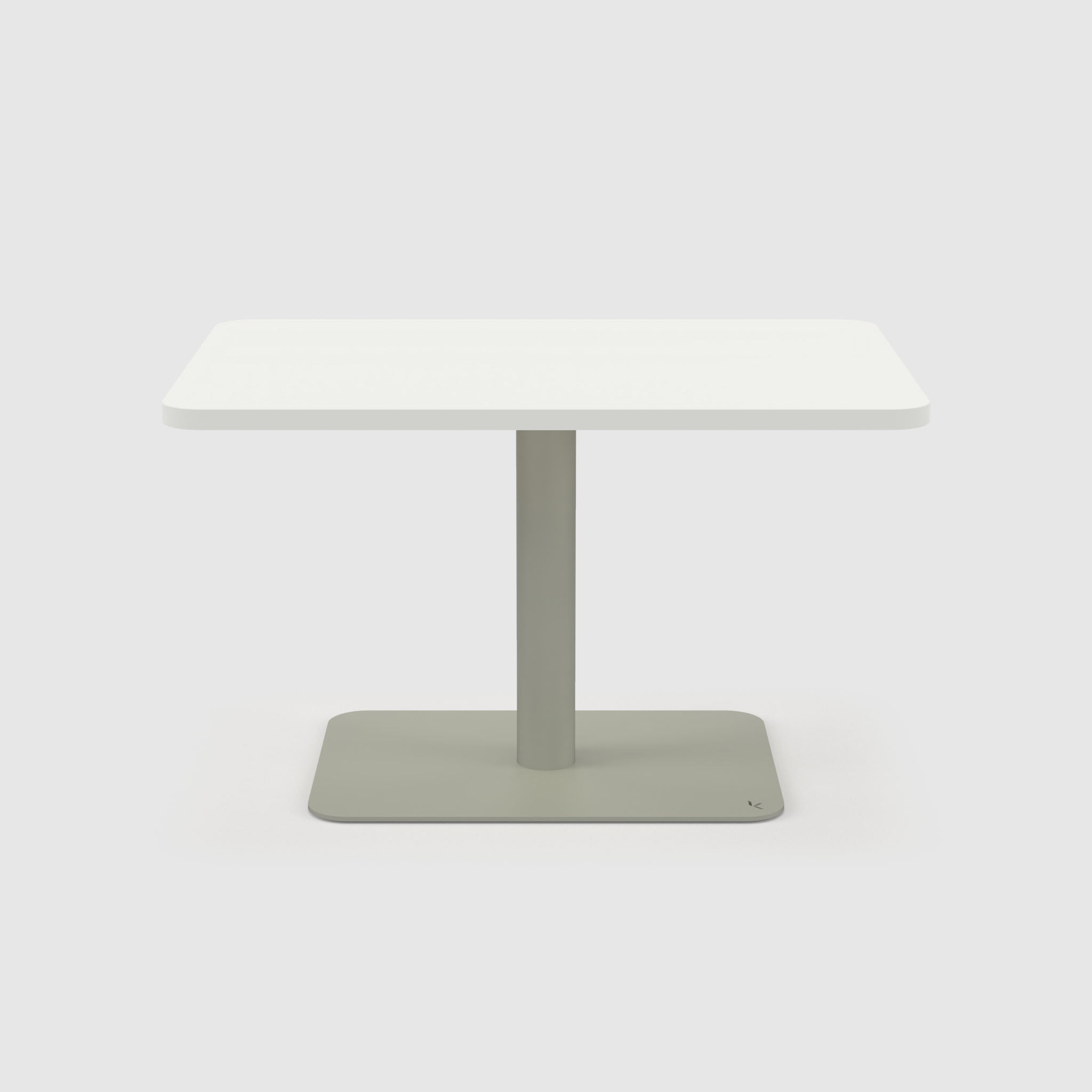 Disc Square Base Table - Work – Koskela